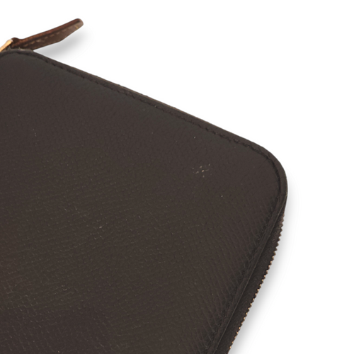 Silk In Long Black Wallet in Epsom