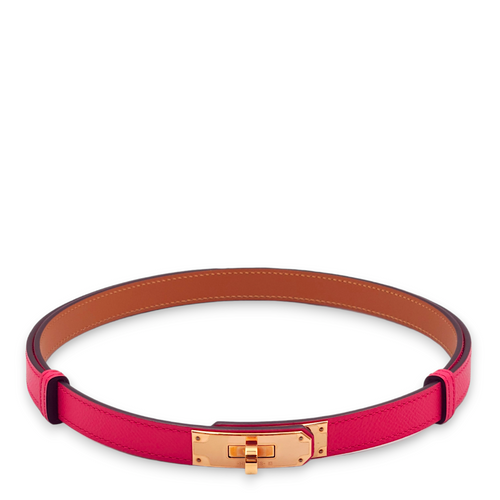 Kelly 18 18 Rose Extreme Belt in Epsom, Rose Gold hardware