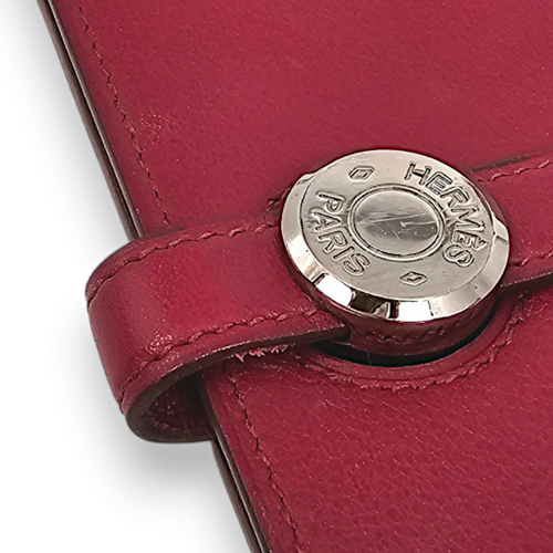 Dogon recto verso Rubis Wallet in Swift, Palladium hardware