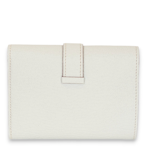 Bearn Combine Blue Brume Wallet in Chevre Mysore, Palladium hardware