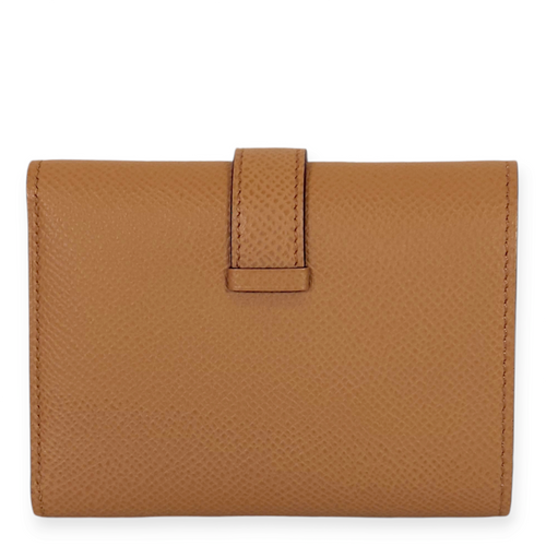 Bearn Combine Verso Chai/Mauve Sylvestre Wallet in Epsom, Palladium hardware