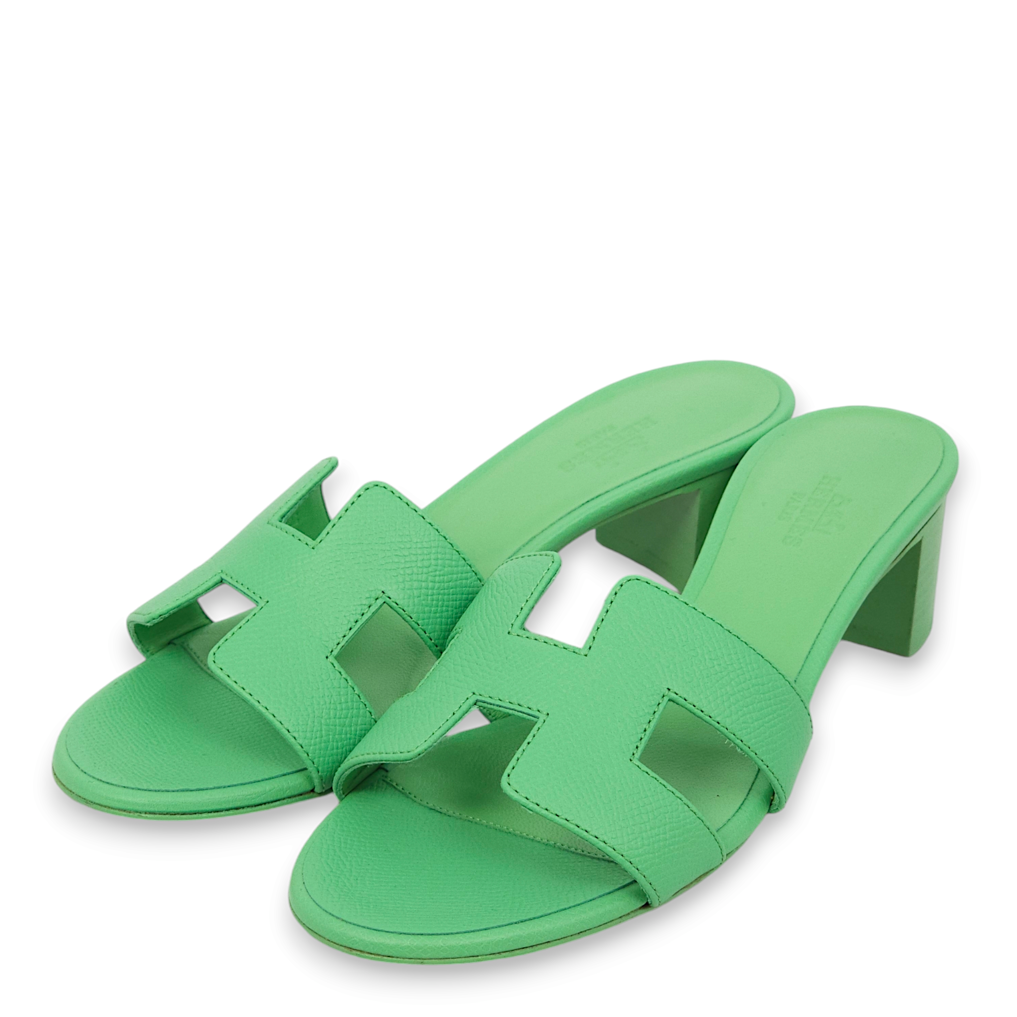 Oasis 36 Vert Sandals in Epsom