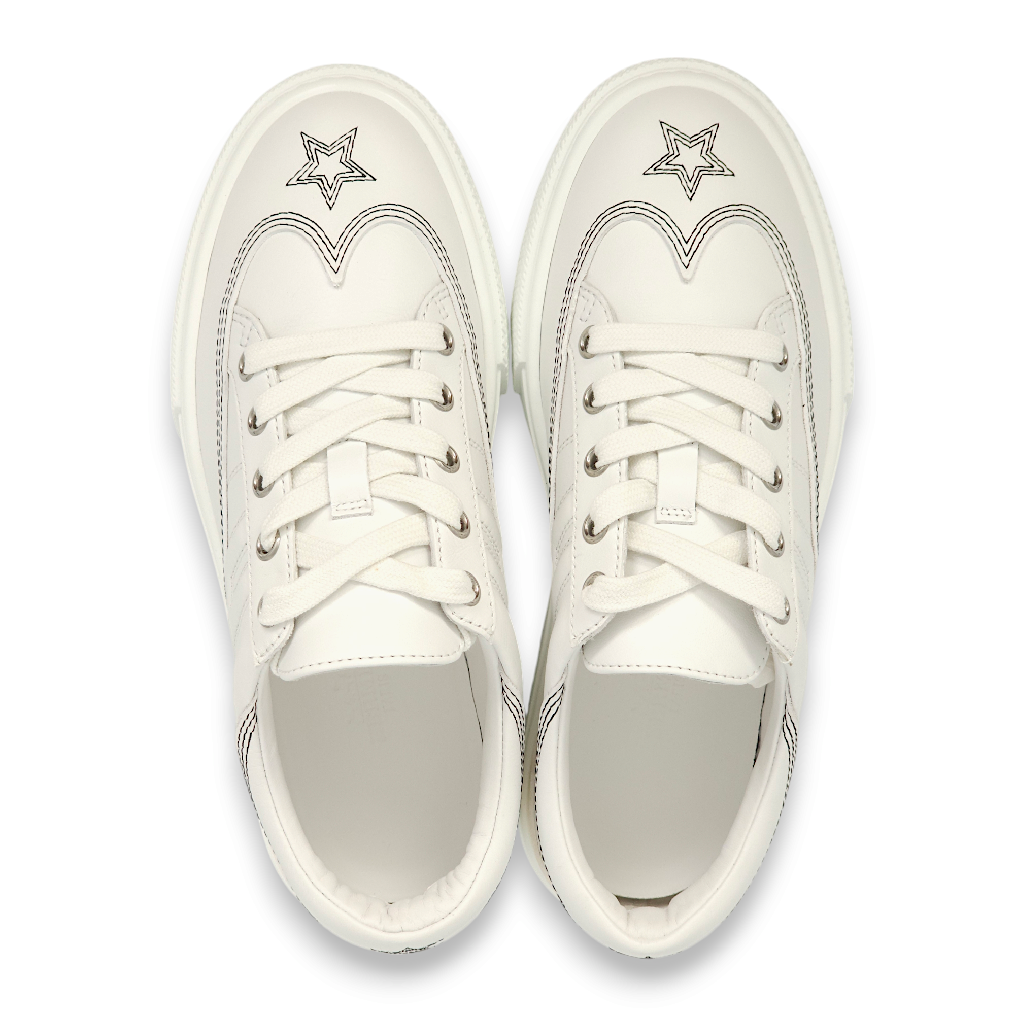 Deep 36.5 Blanc Sneakers in Calfskin