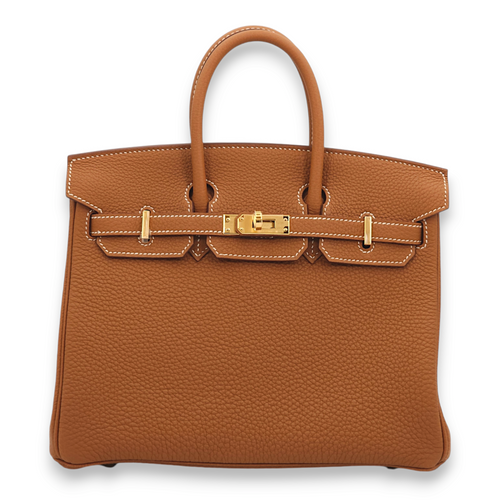 Birkin 25 Gold in Togo, Gold hardware