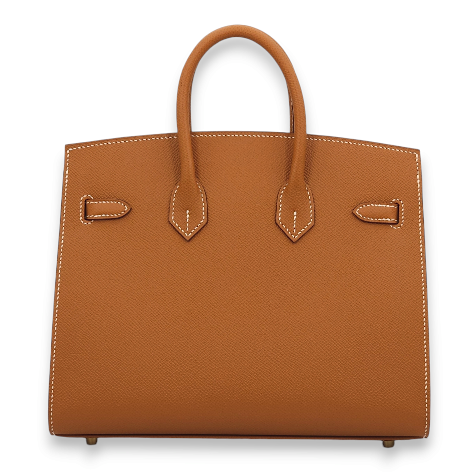 Sellier Birkin 25 Gold in Epsom, Gold hardware