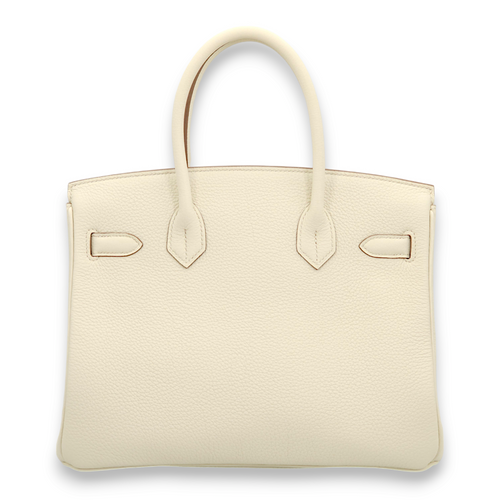 Birkin 30 Mushroom in Togo, Gold hardware