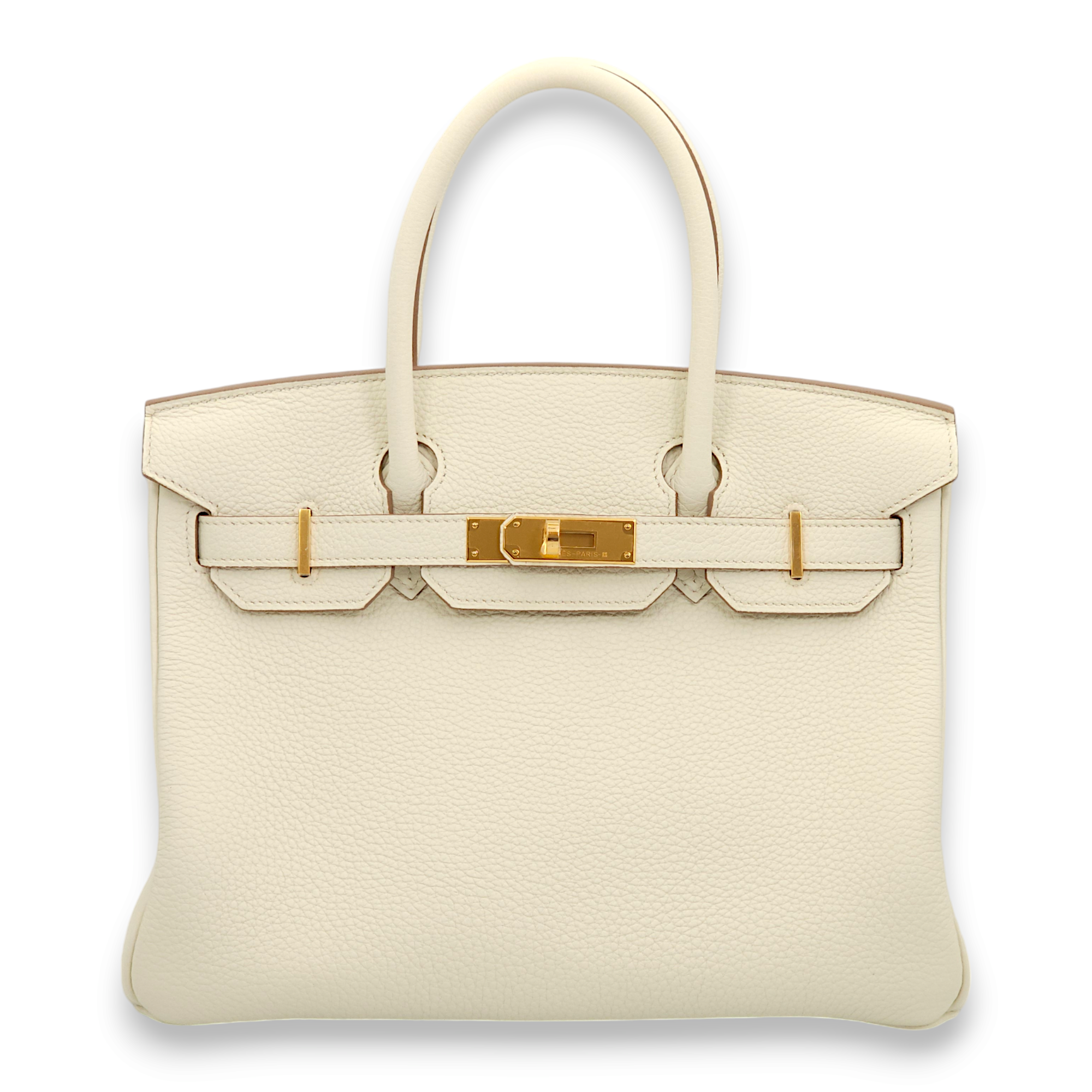 Birkin 30 Mushroom in Togo, Gold hardware