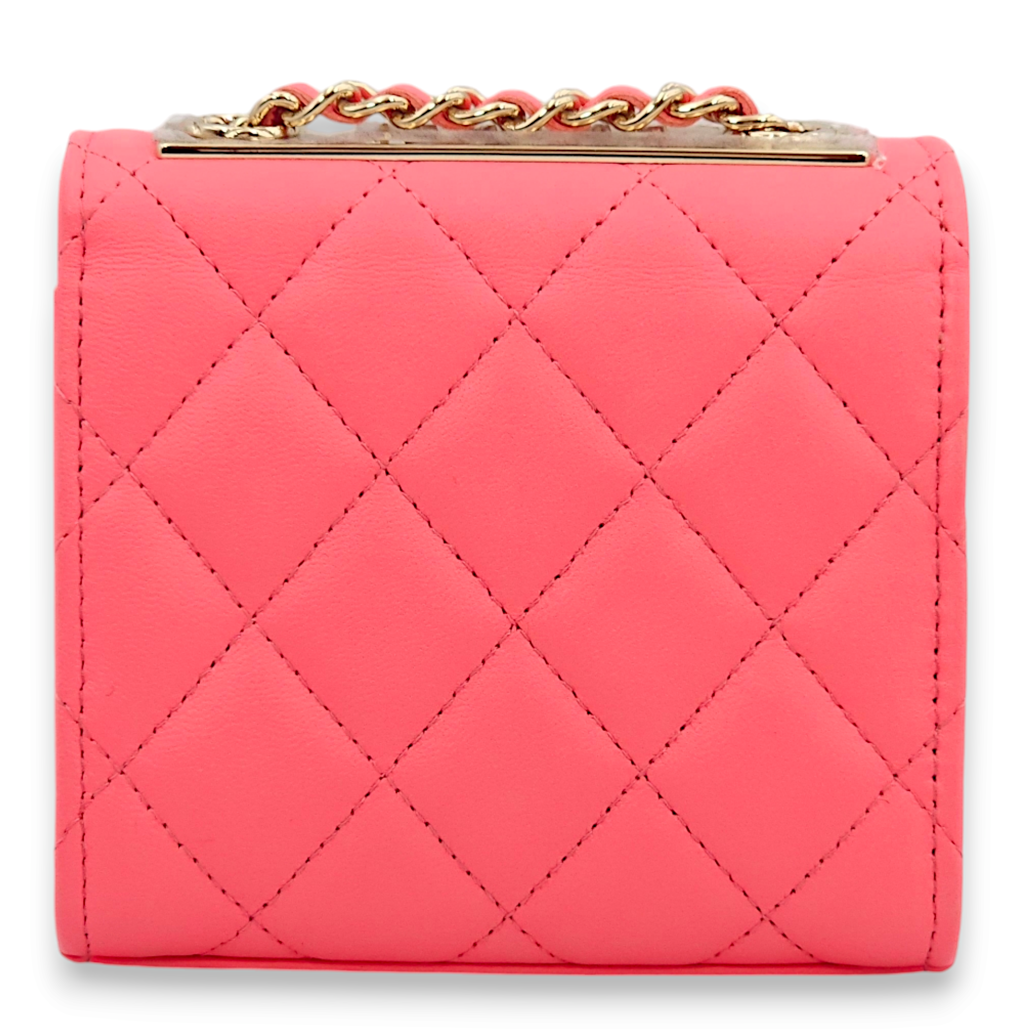 Trendy CC Mini Pink Vanity Bag in Lambskin