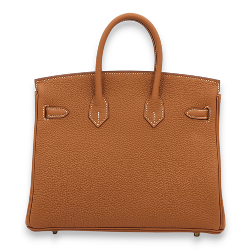 Birkin 25 Gold in Togo, Gold hardware