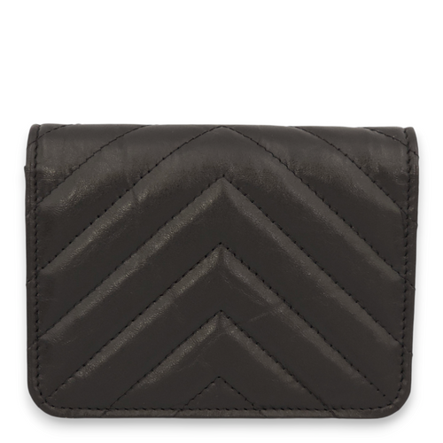 Reissue Chevron Black Belt Bag in Calfskin, SoBlack hardware