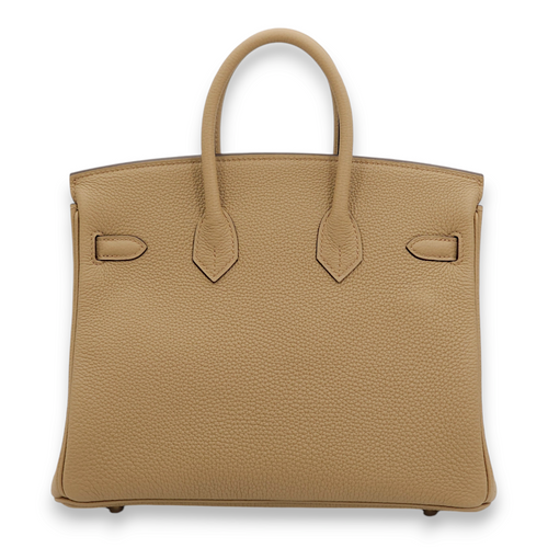 Birkin 25 Beige Marfa in Togo, Gold hardware