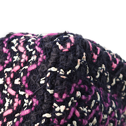 Rectangle  Mini  Purple, Pink, White Crossbody Bag in Tweed Gold hardware CL2407-3741 3