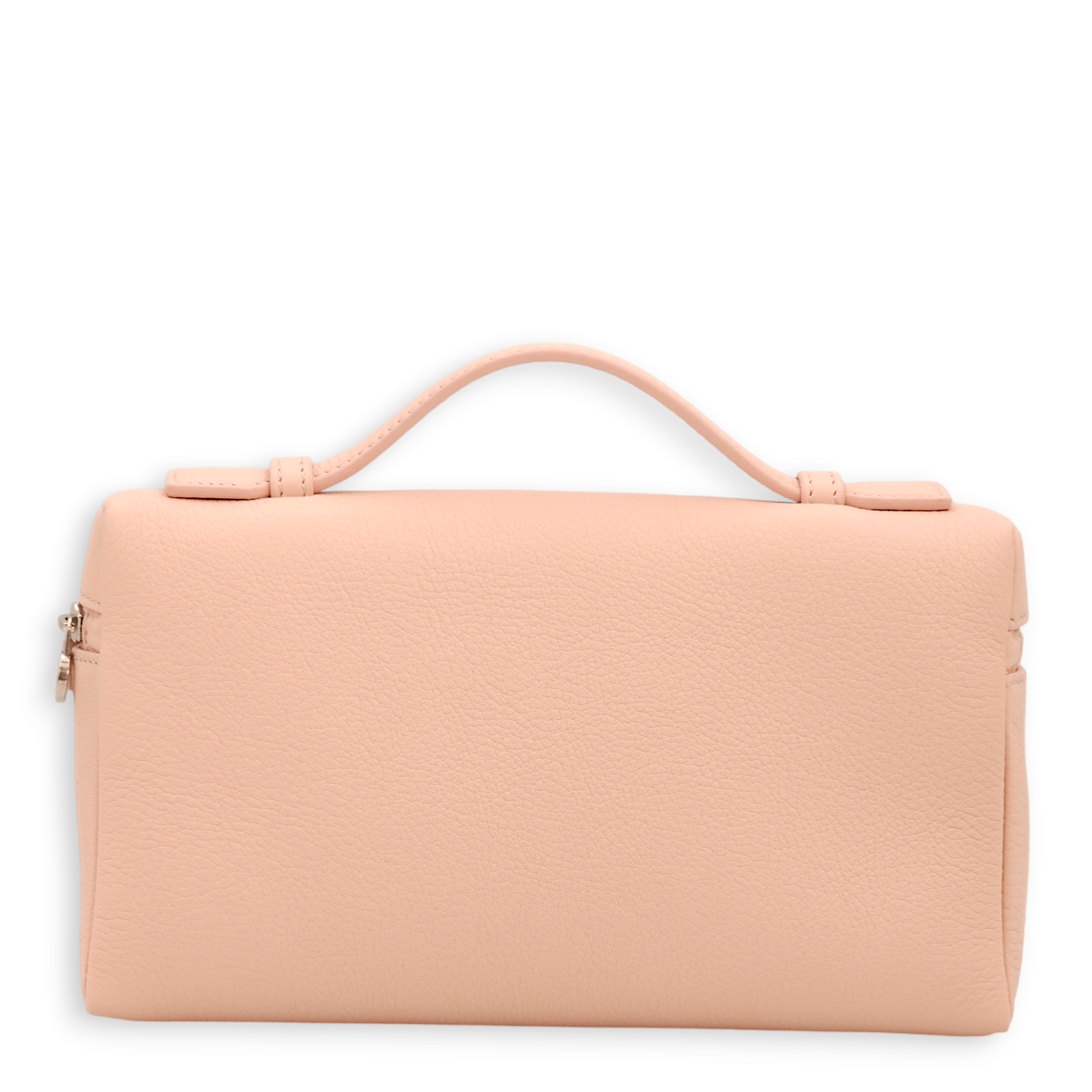 Extra Pocket L19 Pastel Pink 305H Crossbody Bag in Calfskin, Palladium hardware