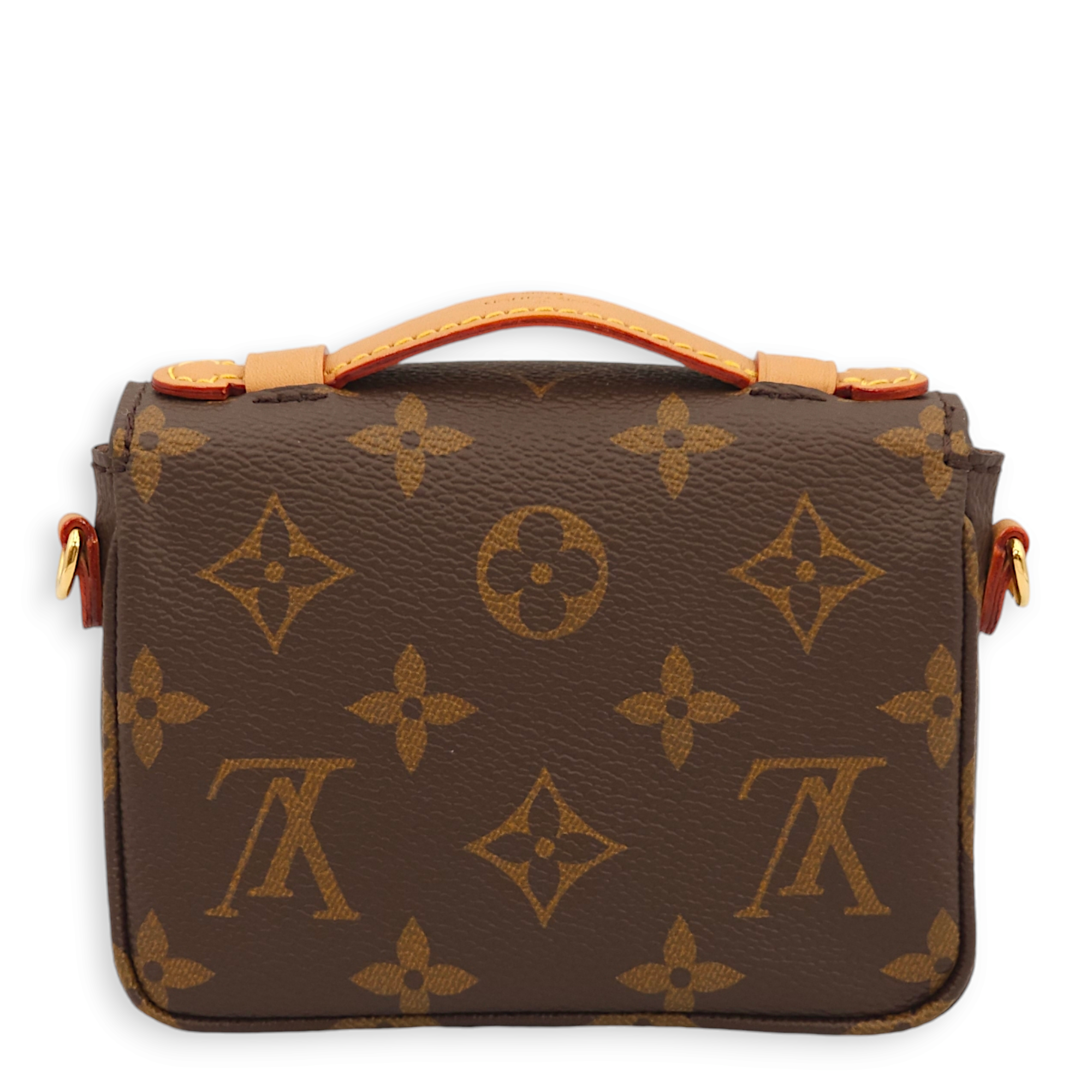 Metis Micro Monogram Crossbody Bag in Canvas