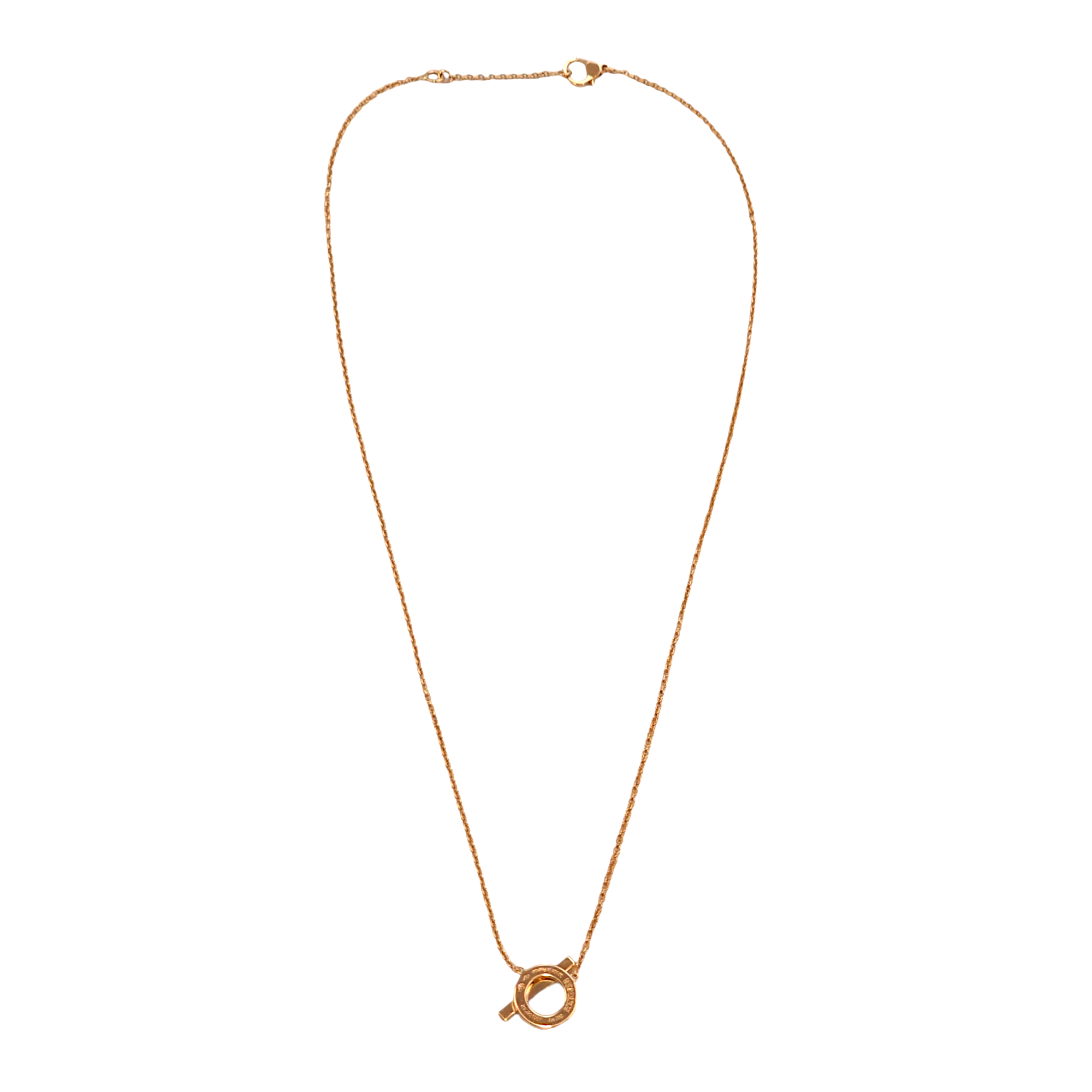 Finesse 17 Diamond, 0.46 Carat Necklace in Rose Gold