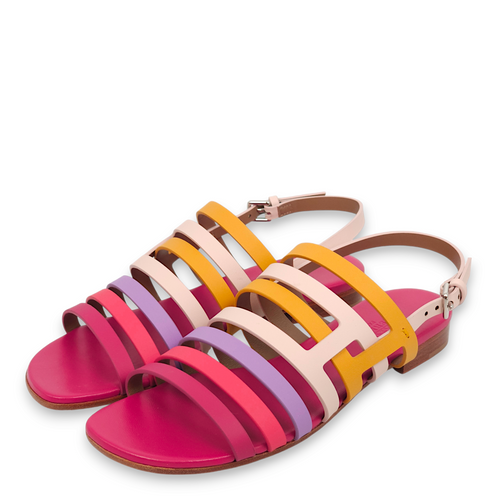 Ephese 37.5 Multi-colour Sandals in Calfskin