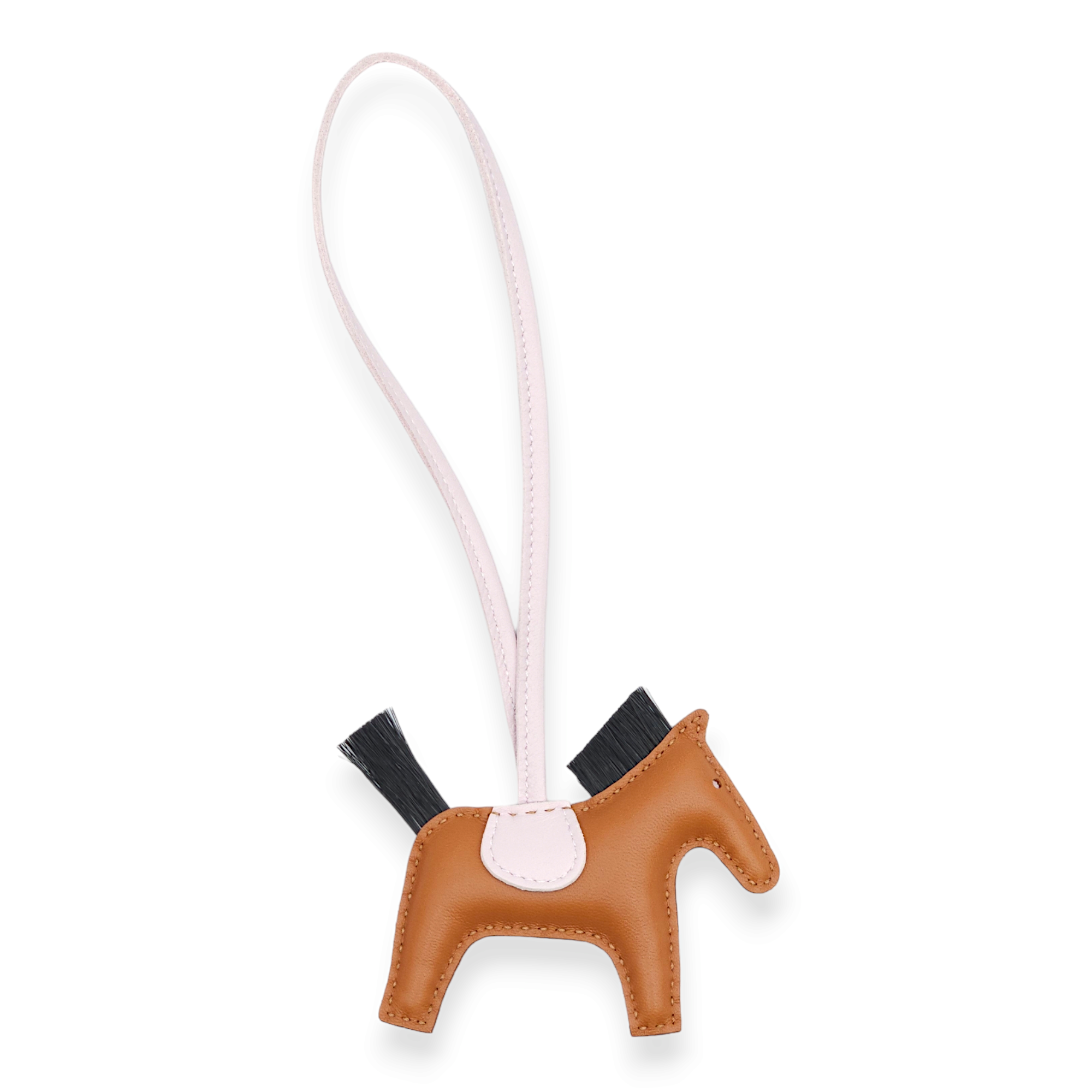 Rodeo (Real Pony Hair) PM Gold Charm in Milo