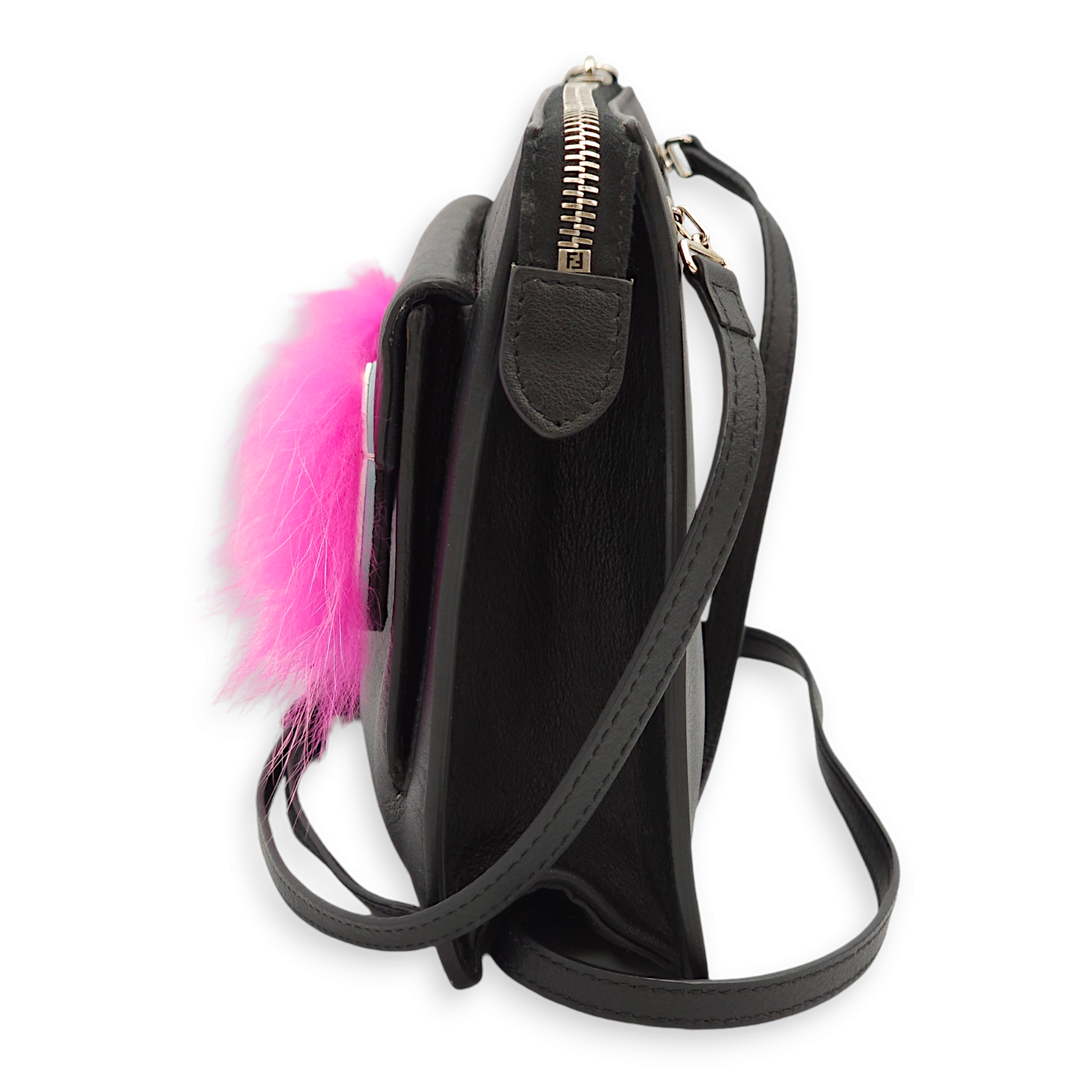 Monster 2Jours Multi-colour Crossbody Bag in Nappa Leather, Palladium hardware