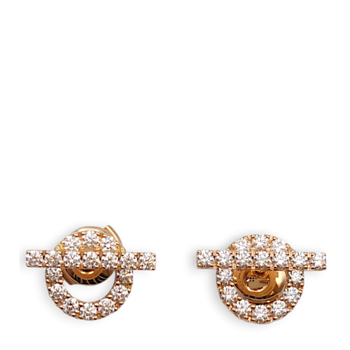 Finesse Earrings 34 Diamond, 0.92 Carat Earrings in Rose Gold