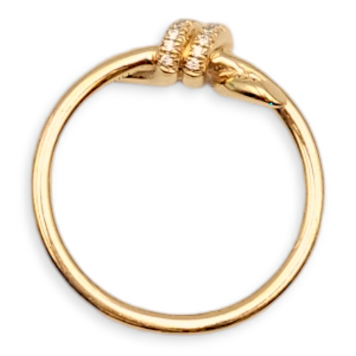 Knot 7 Ring in Gold