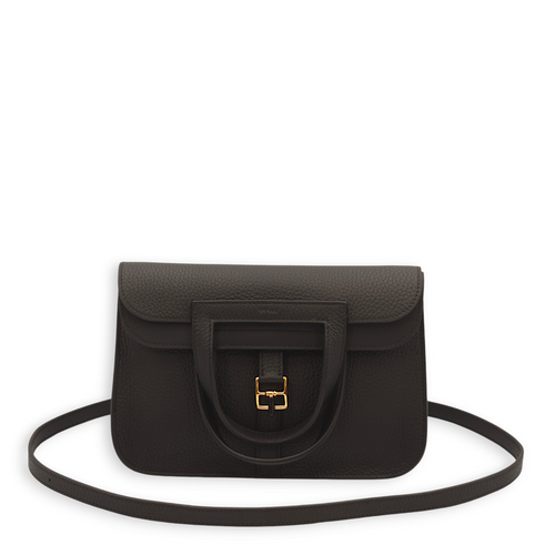 Halzan 25 Black in Clemence, Gold hardware