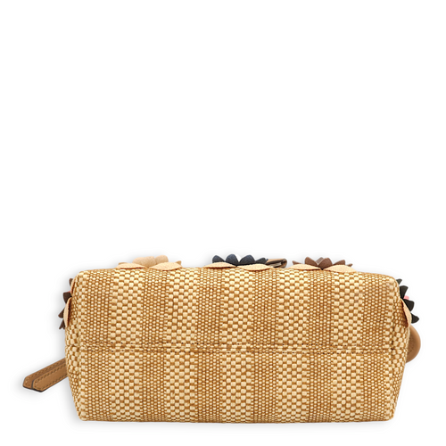 By The Way Multi-colour Crossbody Bag in Raffia/Resins, Palladium hardware