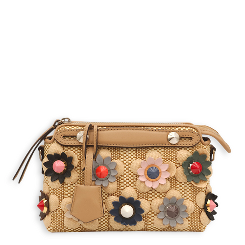 By The Way Multi-colour Crossbody Bag in Raffia/Resins, Palladium hardware