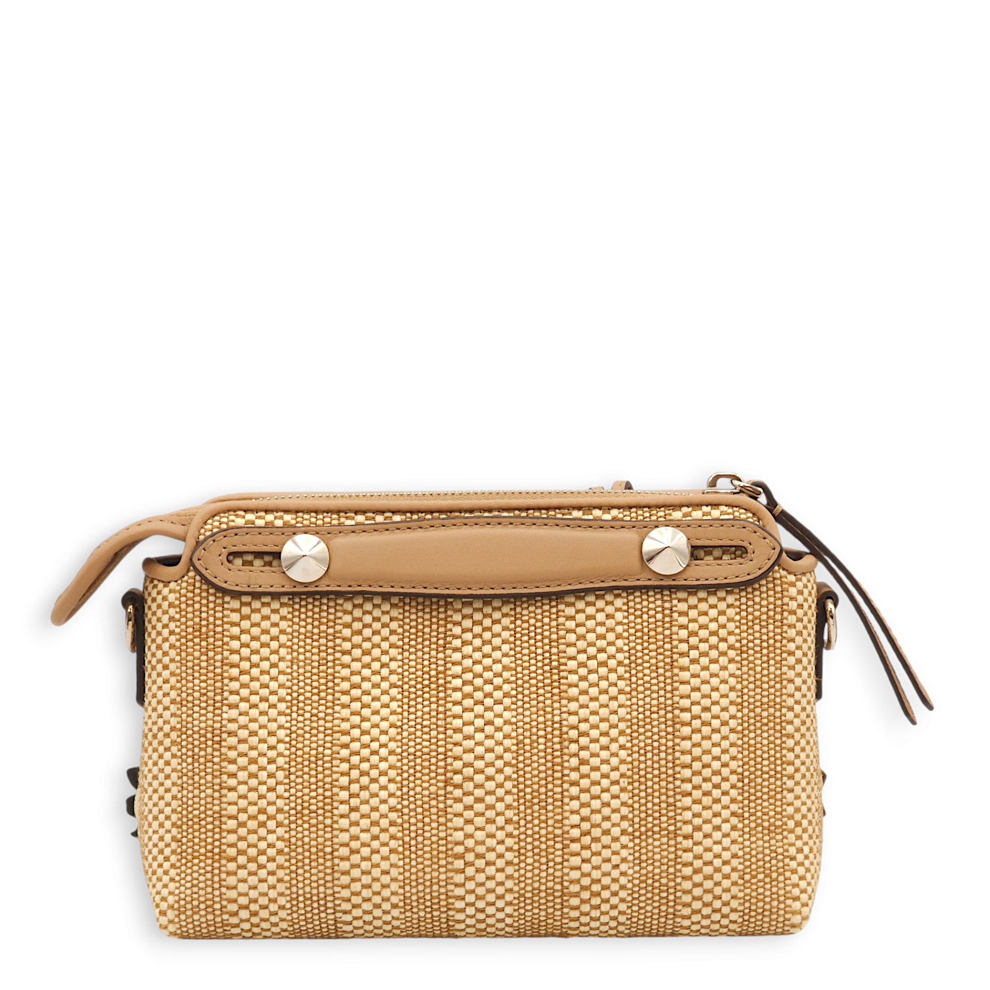 By The Way Multi-colour Crossbody Bag in Raffia/Resins, Palladium hardware