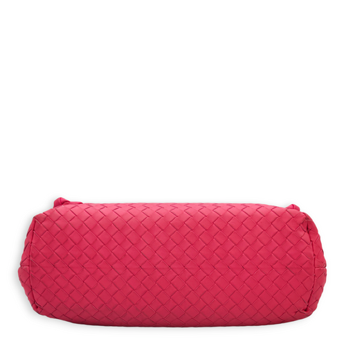 Olimpia Fuschia Shoulder Bag in Nappa Leather, Brunito hardware