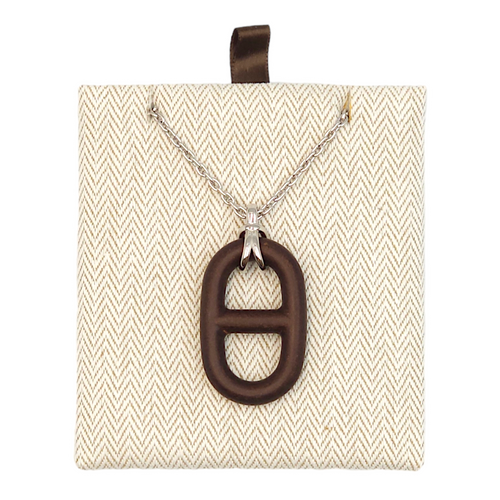 Collier Chaine D'ancre Dulcanium Brown Necklace