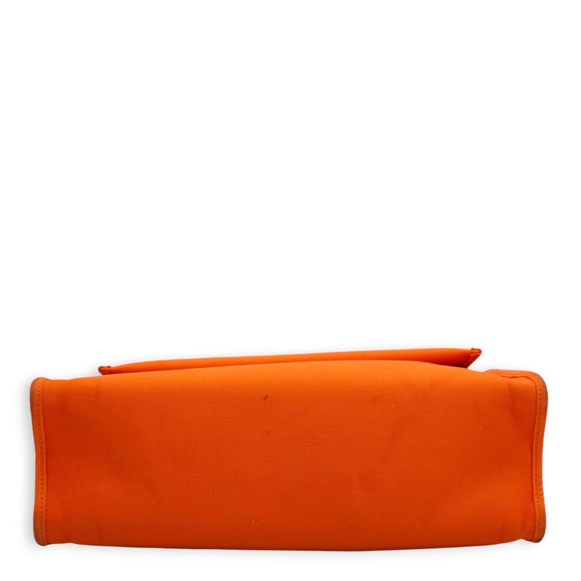 Herbag 31 Orange in Toile/Vache Hunter, Palladium hardware