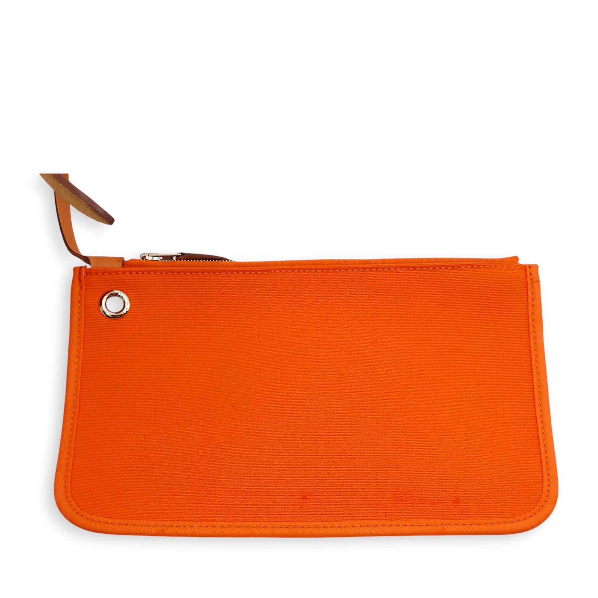 Herbag 31 Orange in Toile/Vache Hunter, Palladium hardware