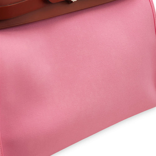 Herbag 31 Pink in Toile, Palladium hardware