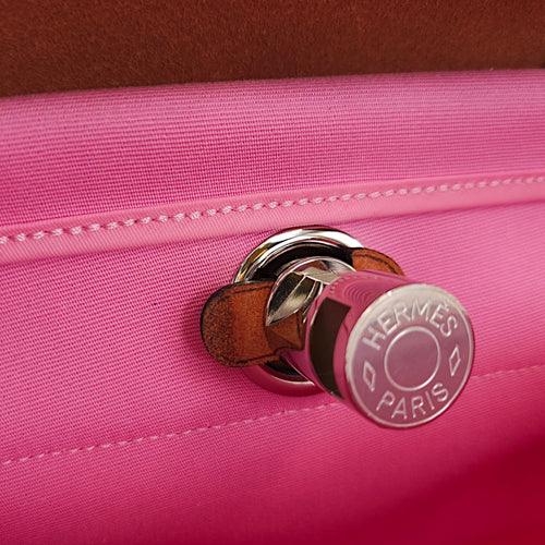 Herbag 31 Pink in Toile, Palladium hardware