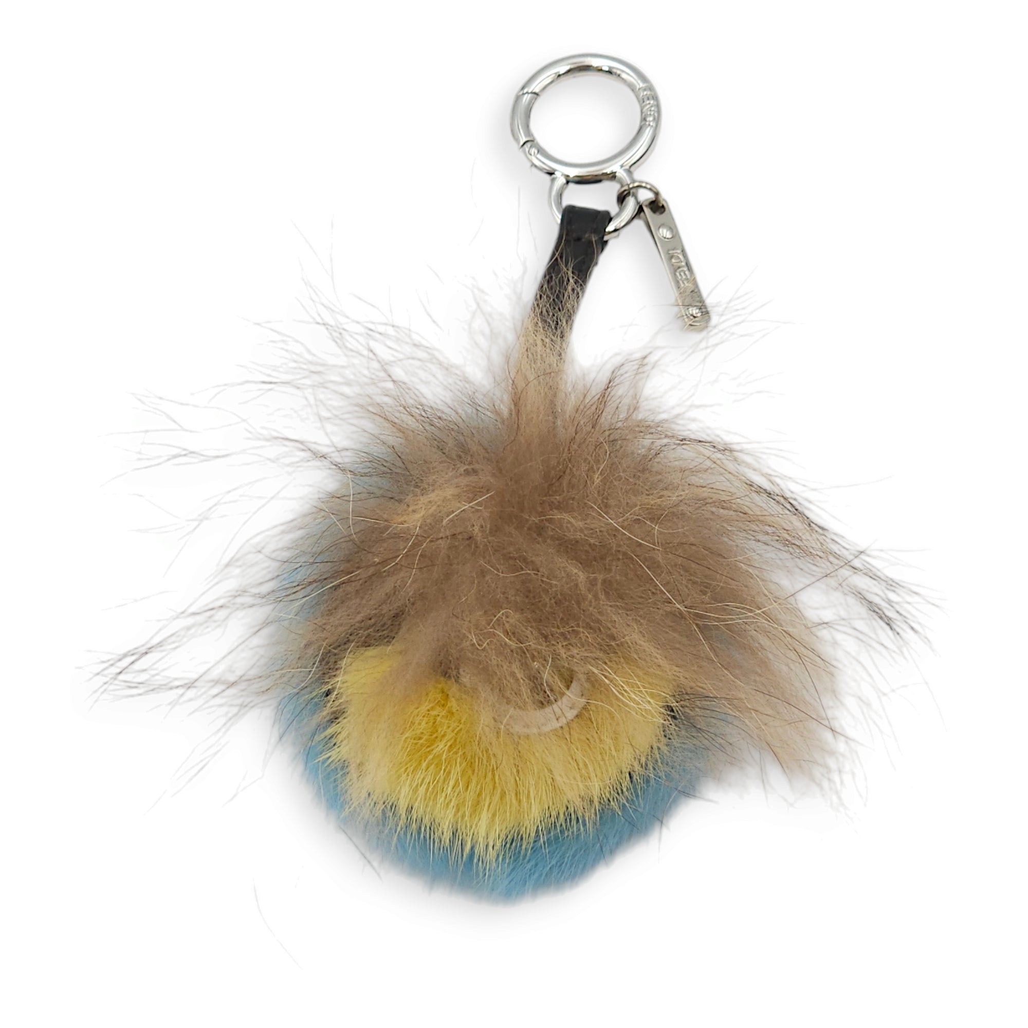 Bugs Monster bag Multi-colour Charm in Fur/Calf, Palladium hardware