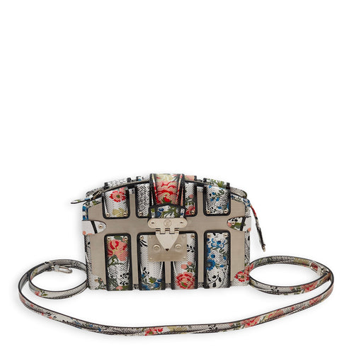 LV Petite Malle (SS 2018 Collection) Floral Print  Clutch in Calf/Metal Palladium hardware C92420 10