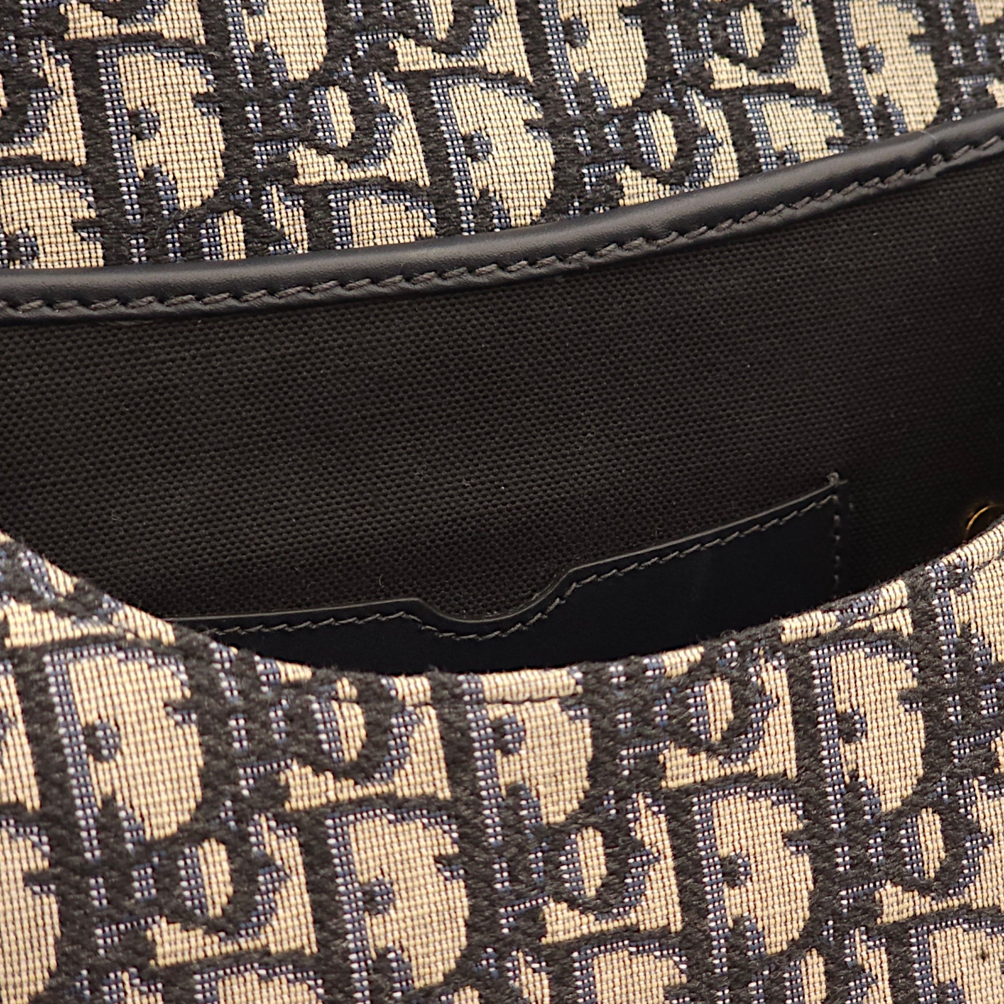 Bobby Blue Crossbody Bag in Jacquard, Gold hardware