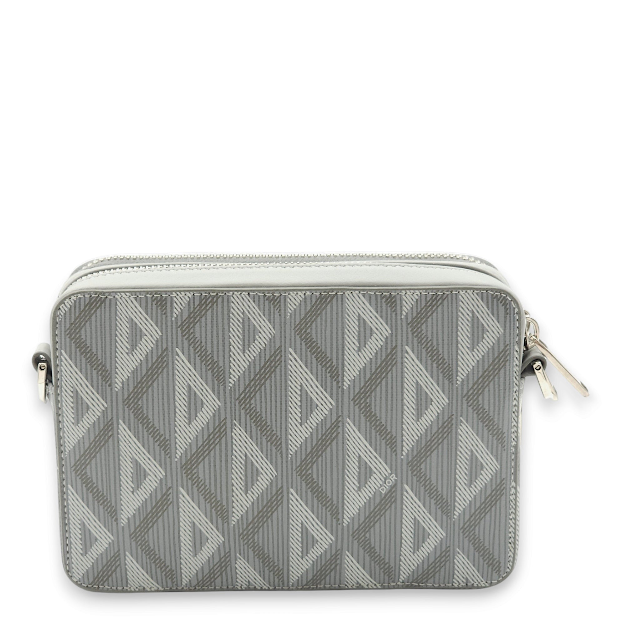 Zipped Pouch  Others Grey Crossbody Bag in Coated Canvas Palladium hardware CL2407-4016 4