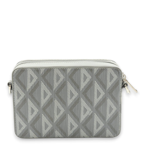 Zipped Pouch  Others Grey Crossbody Bag in Coated Canvas Palladium hardware CL2407-4016 4