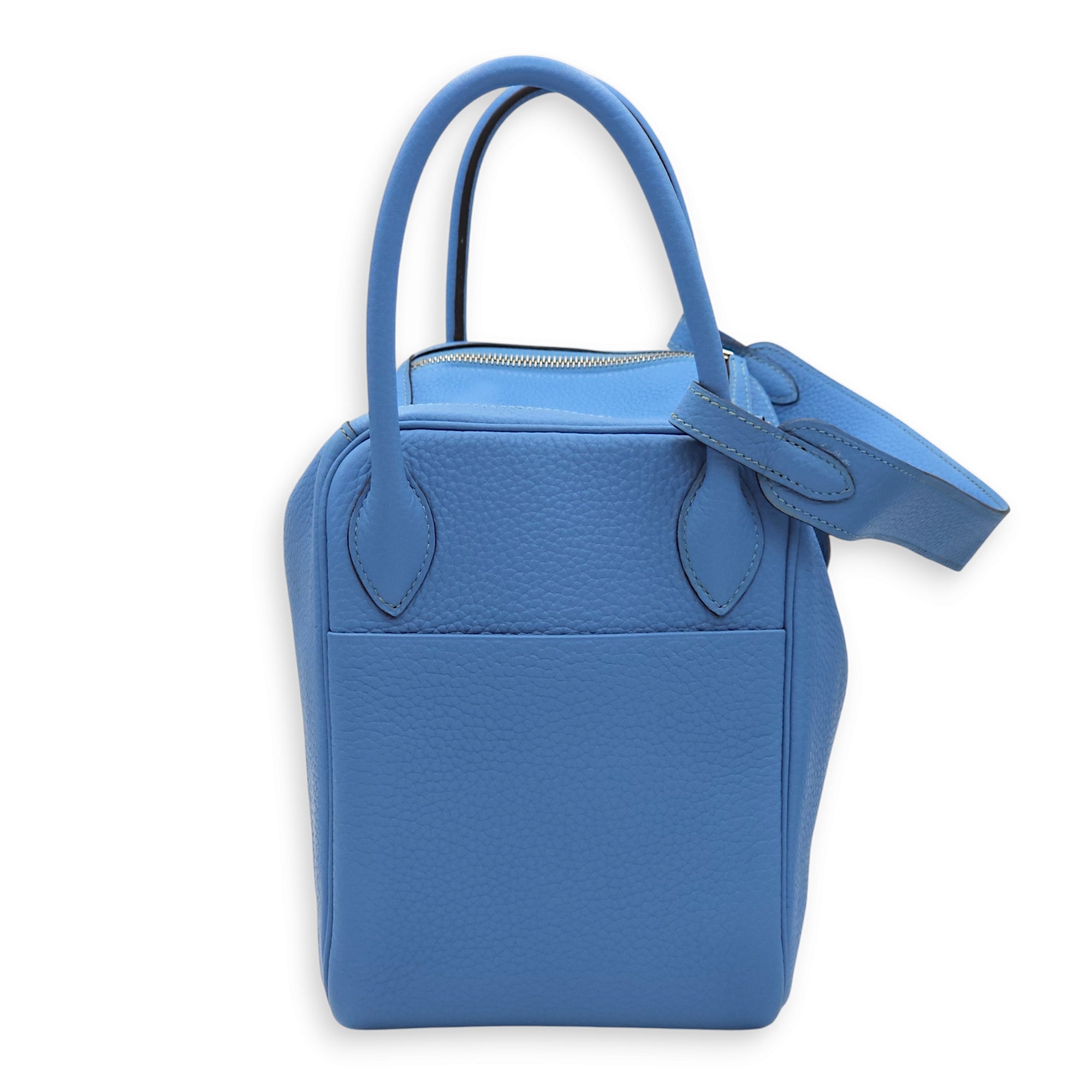 Lindy 30 Blue Paradise in Clemence Palladium hardware