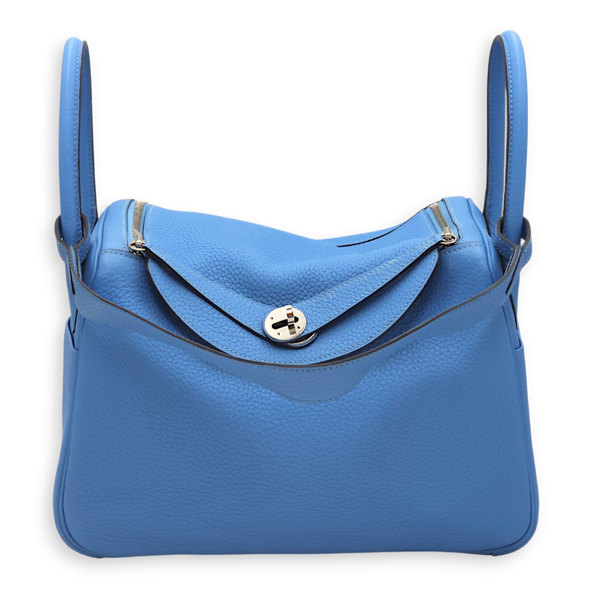 Lindy 30 Blue Paradise in Clemence Palladium hardware