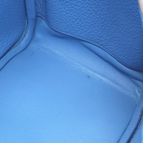 Lindy 30 Blue Paradise in Clemence Palladium hardware