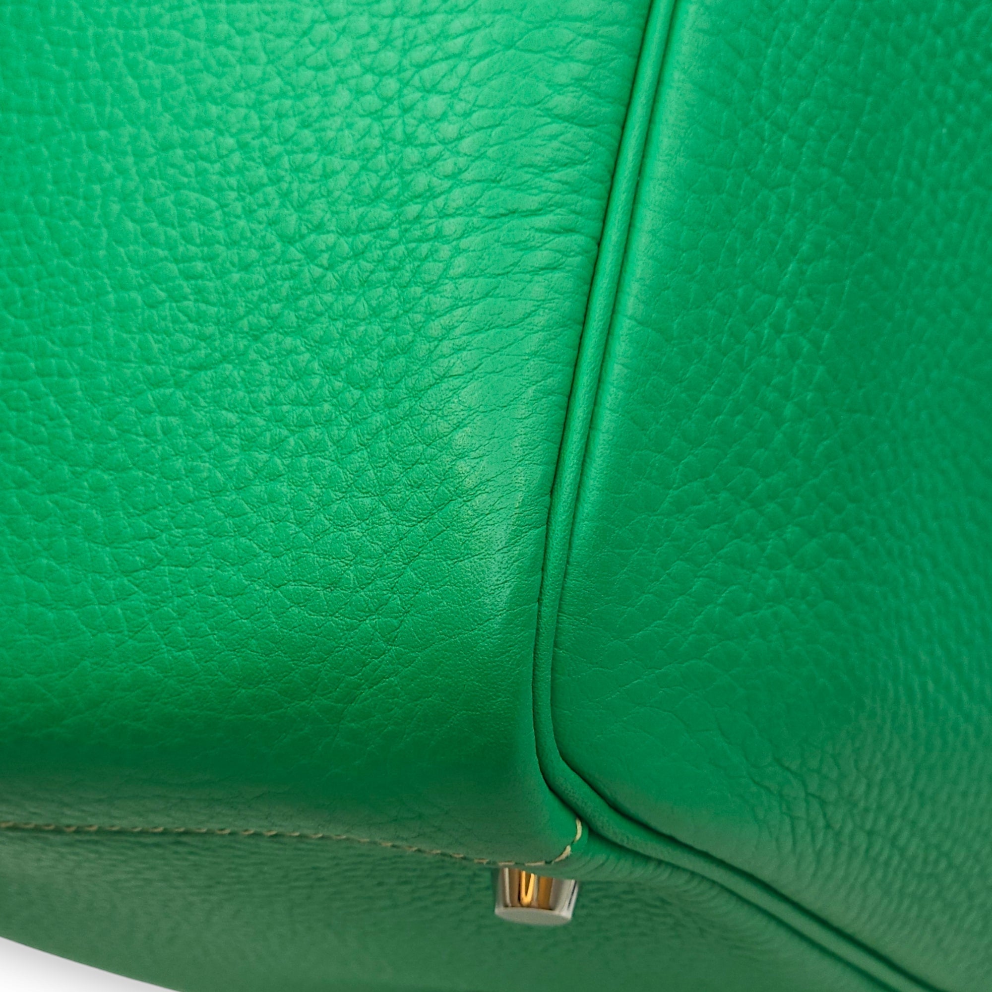 Lindy 30 Menthe/Gris Tourterelle in Clemence Palladium hardware CL2407-4059 2
