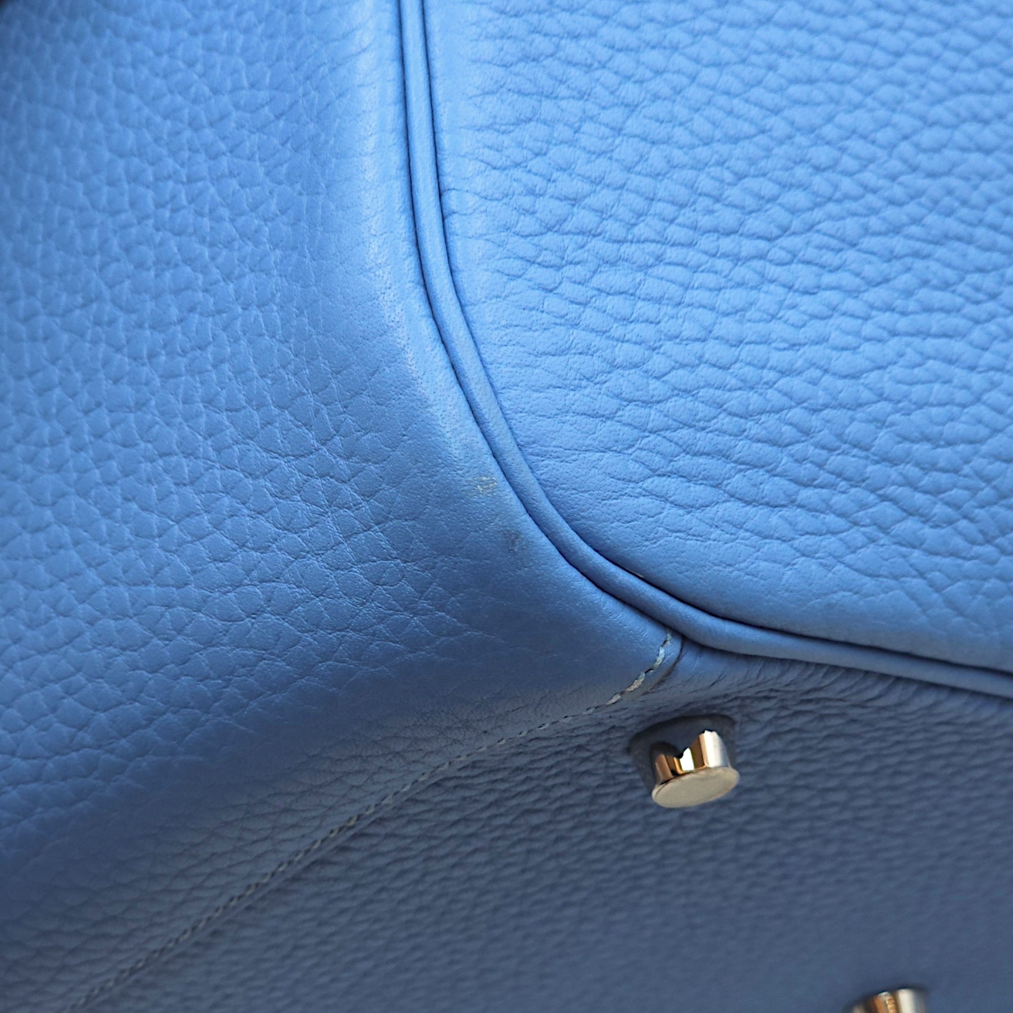 Lindy 30 Blue Paradise in Clemence Palladium hardware