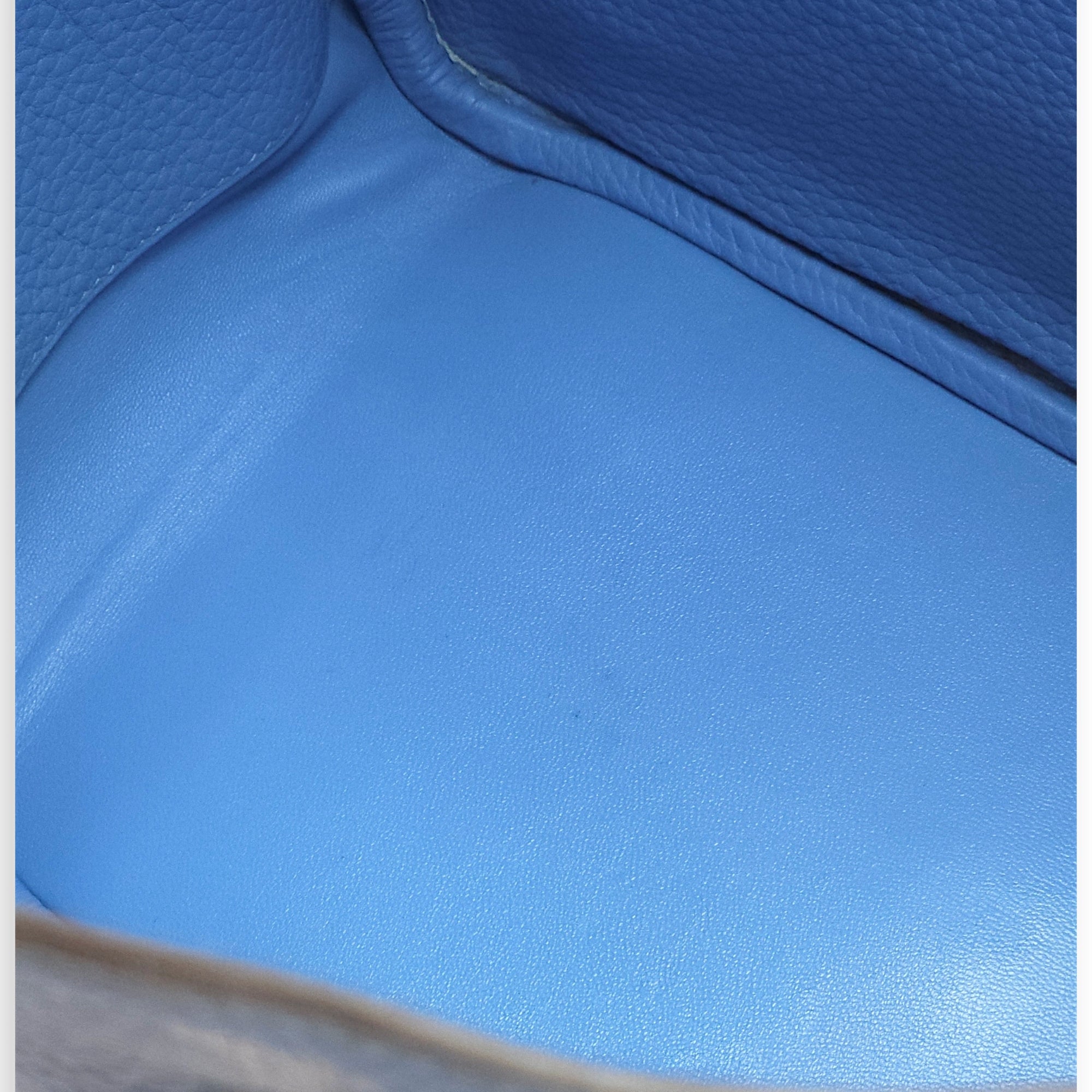 Lindy 30 Blue Paradise in Clemence Palladium hardware