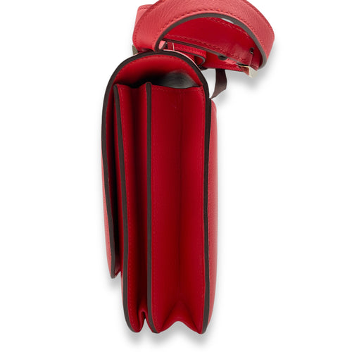 2002 20 Rouge De Coeur in Evercolor, Palladium hardware