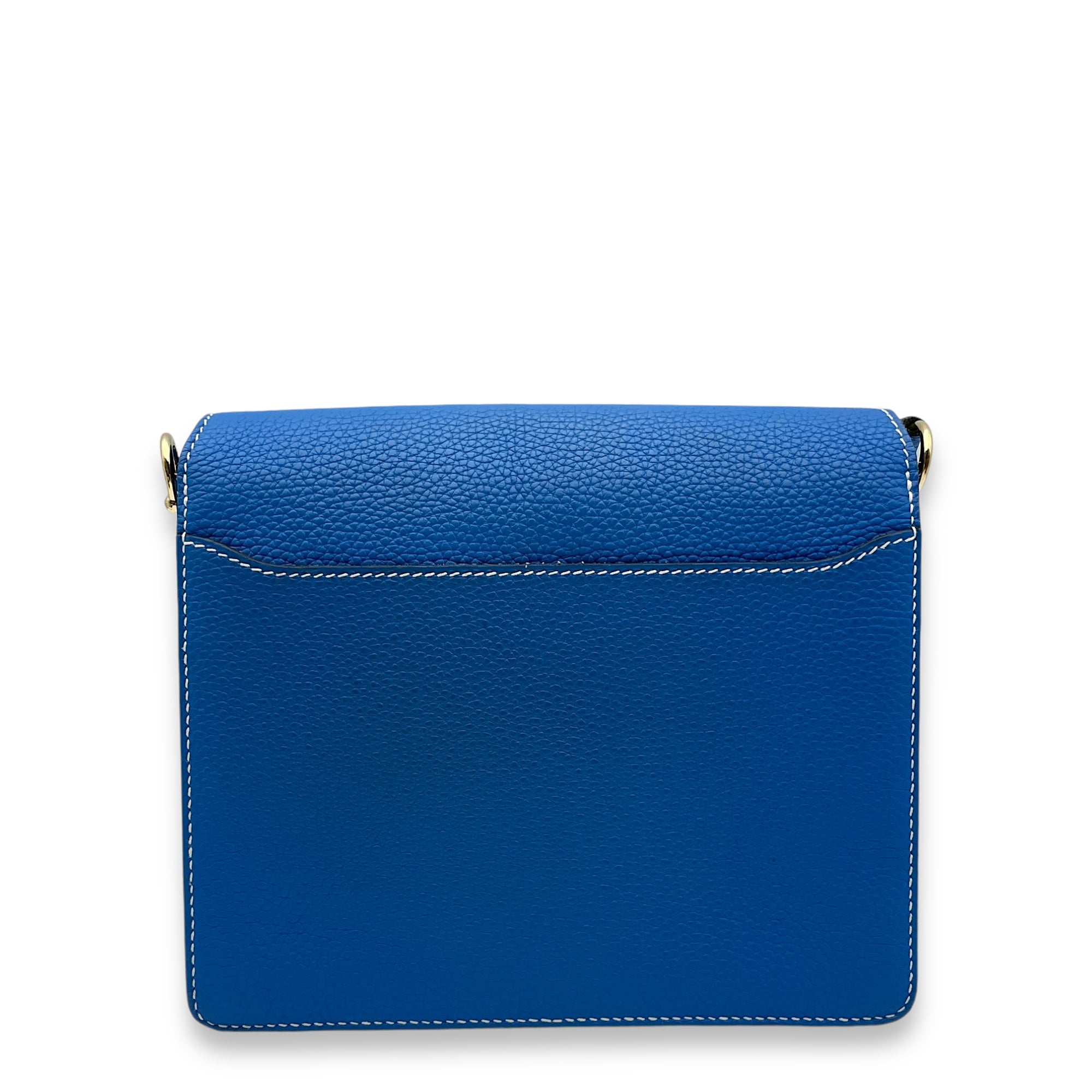 Roulis 23 Blue Hydra in Clemence Gold hardware
