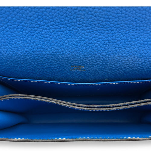 Roulis 23 Blue Hydra in Clemence Gold hardware