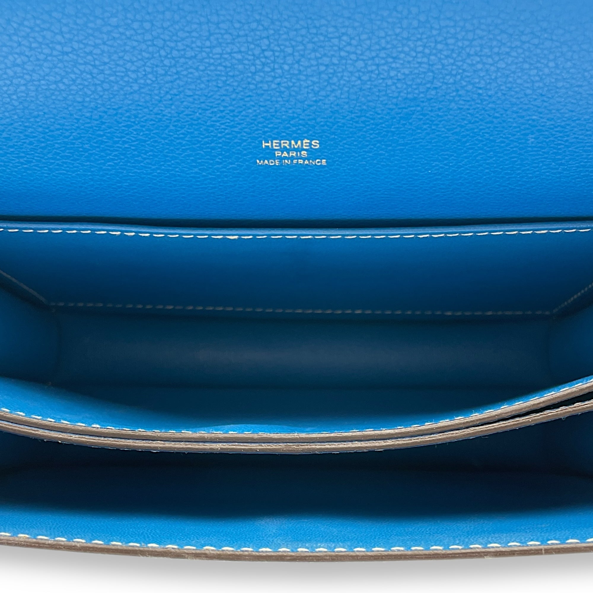 Roulis Others Blue Hydra in Evercolor Permabrass hardware