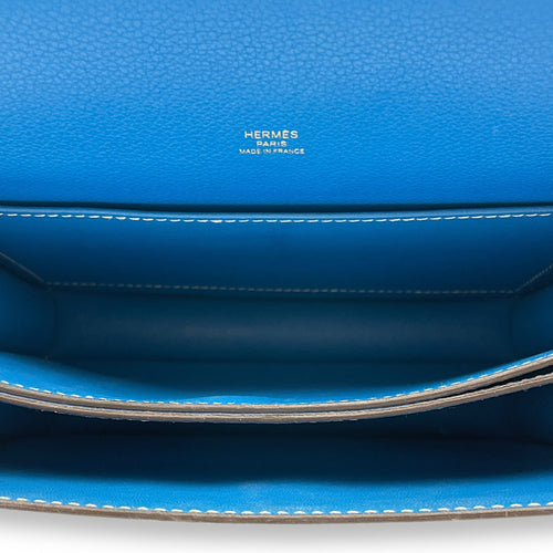 Roulis Others Blue Hydra in Evercolor Permabrass hardware